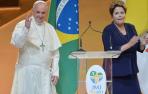 El papa Francisco agradece la "magnifica acogida" en Brasil