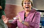 Bachelet lidera los primeros resultados electorales en Chile