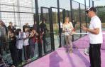 Cadreita pone en marcha una pista de p&aacute;del