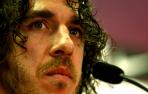 El capit&aacute;n del Barcelona, Carles Puyol