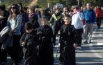 Carcastillo, M&eacute;lida, Figarol y Olite llevan su fe hasta la Virgen de Uju&eacute;