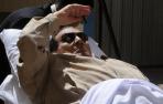Trasladan a Mubarak en helic&oacute;ptero para su ingreso en la c&aacute;rcel