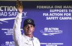 Hamilton y Rosberg, en la primera fila de Singapur y Alonso, quinto