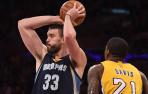 Marc Gasol, Ibaka y Calderón brillan con distinto resultado