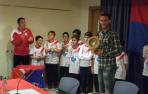 Monteagudo homenajea al osasunista Roberto Torres