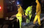Pastor visita de madrugada las obras del AVE