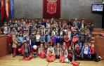 73 escolares de Ablitas y Orkoien, en el pleno de Aldeas Infantiles