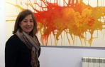 La cirbonera Beatriz Chivite muestra su obra en Cascante