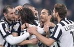 Pirlo celebra un gol con el Juventus