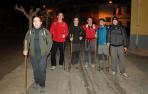 Los peregrinos que salgan de noche deben llevar prendas reflectantes