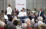 Sánchez se compromete a llevar instituciones del Estado a Barcelona