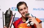 Carolina Marín conquista su tercer título de la temporada