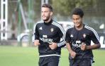 Primer entrenamiento de Milic con Osasuna