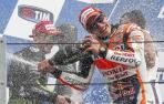 Márquez reina de nuevo y Rossi se distancia de Lorenzo