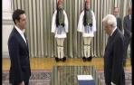 Tsipras jura su cargo como primer ministro griego