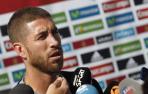 Sergio Ramos, baja en la selección por problemas en el hombro