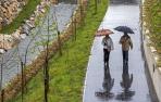 La semana empieza con nubes y lluvia en casi toda la Comunidad foral