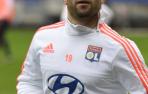 Valbuena, con el Olympique.