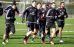 Entrenamiento de Osasuna en Tajonar.