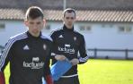 Primer entrenamiento de Urko Vera y Manolo en Tajonar.