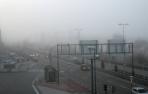 La niebla dificulta el tráfico y causa dos choques en Zizur Mayor