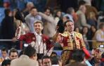Hermoso, un rabo; Ponce y Rivera, oreja en la Monumental
