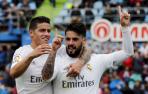 Benzema y James lanzan al Real Madrid y deprimen al Getafe