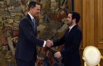 Alberto Garzón reanuda la agenda de contactos del Rey