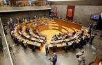 Sesión de configuración del Parlamento de Navarra 2015