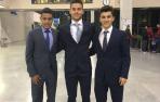 Antonio Otegui, Álvaro Fernández y Aitor Buñuel, en una convocatoria anterior.