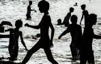 Ola de calor en la India