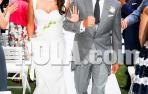 Eva Longoria y José Bastón, durante su boda.
