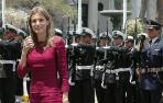 Doña Letizia, en Perú en 2009.