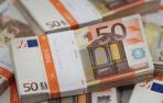 Billetes de euro.