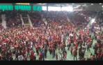 La afición celebra el gol en Anaitasuna (II)
