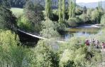 Puente colgante de Burgui
