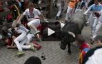 Vídeo del tercer encierro de San Fermín