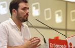 El coordinador federal de IU, Alberto Garzón.