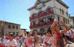 Chupinazo de las fiestas de Funes