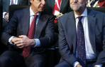 José Manuel Soria, junto a Mariano Rajoy.