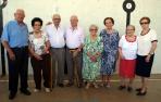 Cascante homenajea a once socios nonagenarios