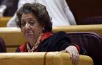 Rita Barberá, exalcaldesa de Valencia, en el Senado.