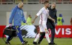 Sergio Ramos sufre un esguince de ligamento colateral