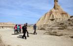 El número de turistas en Bardenas aumenta un 25% en lo que va de año