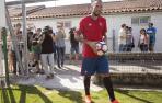 Digard se retira del entrenamiento con molestias en un gemelo