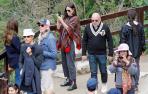 La actriz Demi Moore recorre Machu Pichu rodeada de fuertes medidas de seguridad
