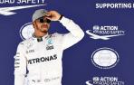 Hamilton avisa a Rosberg con una nueva 'pole'