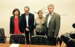 Acuerdo del cuatripartito para sacar adelante los Presupuestos de Navarra