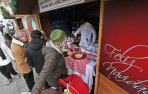 Feria de Navidad en la plaza del Castillo