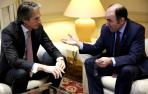 Ayerdi y De la Serna ven necesario unir Pamplona con otros ejes ferroviarios